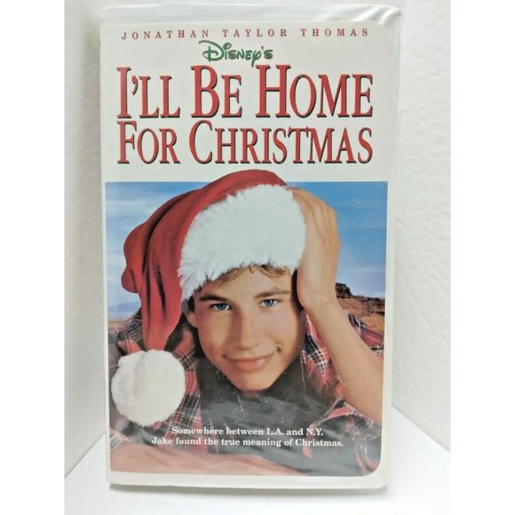 Disney's I'll Be Home For Christmas VHS‎ 1999 Clamshell Jonathan Taylor Thomas - Picture 1 of 12